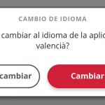 App GVA idioma