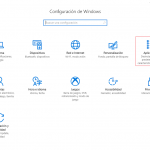 Panel de Control - Aplicaciones
