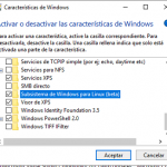 Características de Windows