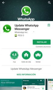 whatsapp fake 1